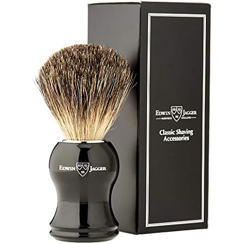 Brocha de Afeitar de Tejón, Color Ébano Cover