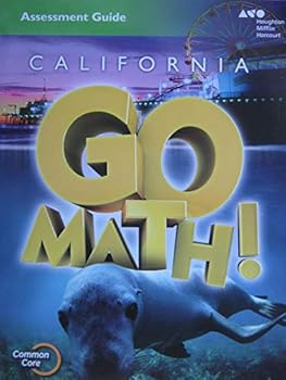 Paperback Go Math! California, Grade 1: Assessment Guide Blackline Masters Book