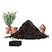 Produktbild BigDean Blumenerde gepresste Kokoserde 5 kg = 70 Liter - 100% Kokosfaser - 100% torffrei - Blumen & Pflanzen Erde - für Terrarien geeignet - Quellerde