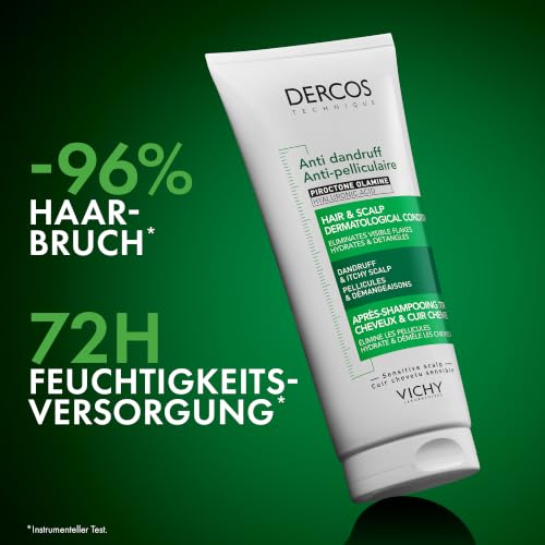 Vichy Dercos Balsamo Anti-Forfora, Per Cuoio Capelluto Sensibile, Azione Idratante, Prurito Ridotto e Capelli Districati… – Ansicht 3