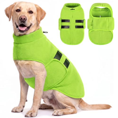 Image of XXL Dog Sweater, Soft Big Dog Fleece Sweater for Winter, Easy On Pullover