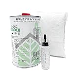 kit réparation resine polyester tissé 250 grs 🪛 Contenu du kit : résine de polyester orthophtalique, accélérée et thixotropique