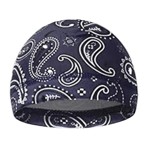 Ldabrye Forro de casco refrescante, transpirable, elástico, para deportes y actividades al aire libre, gorra ligera y refrescante, azul real, Talla única