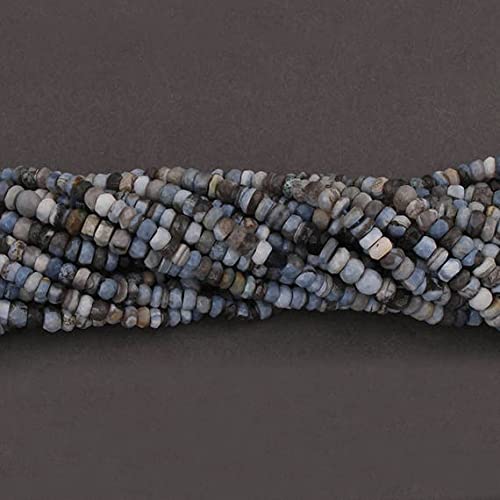 Opale Boulder naturelle en rondelles avec reflets intenses pour bijoux artisanaux