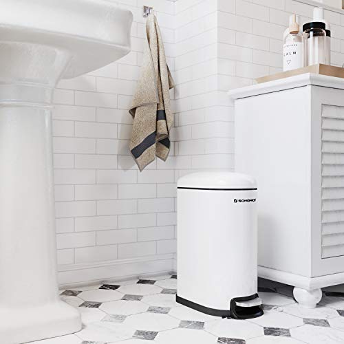 Mejores comprativas On-line Bote de basura blanco - cinco favoritos. 23 Imagen adicional