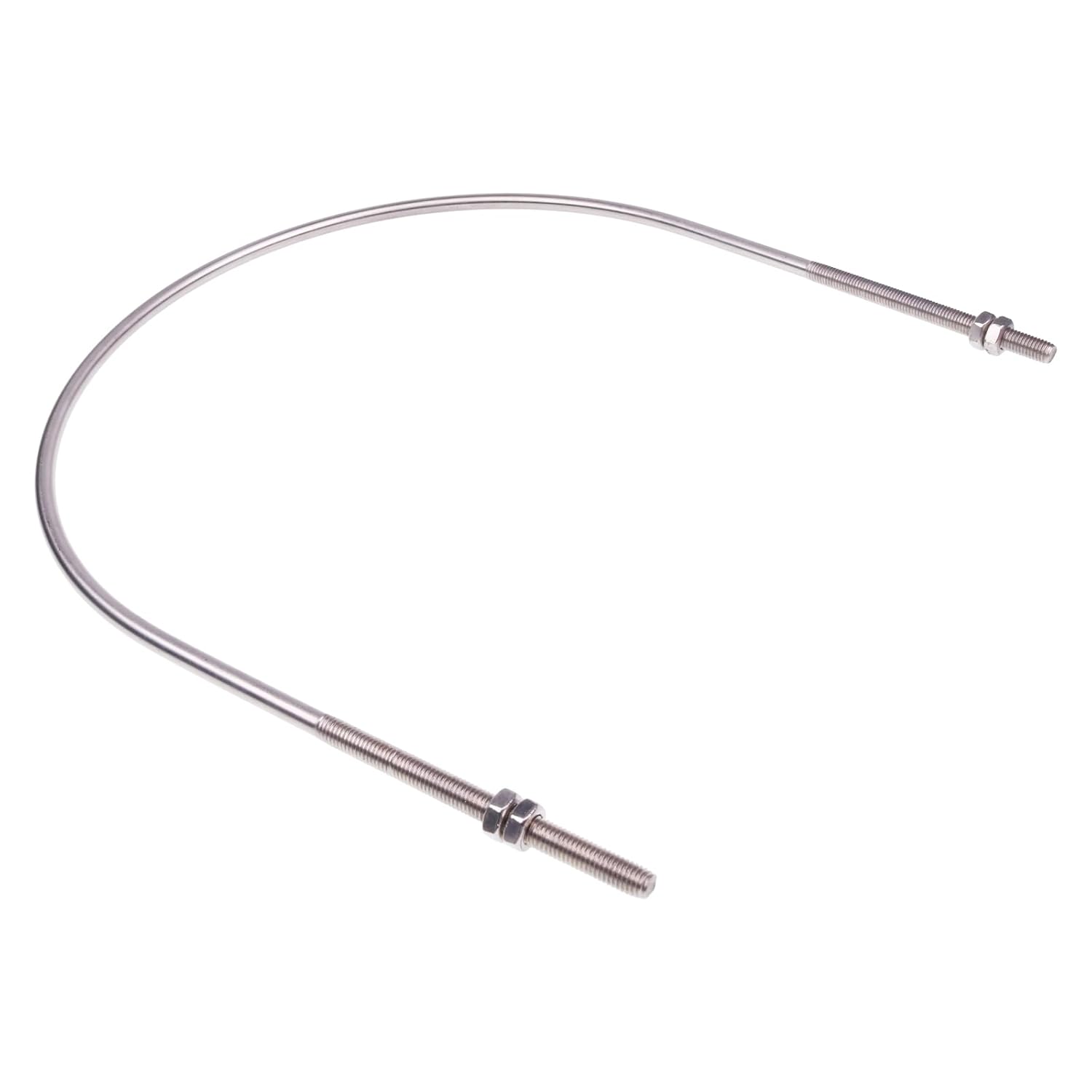 ZTUOAUMA 2X U-Bolts 6754-11-5940 Compatible with Komatsu Engine 6D107 6D107E SAA6S107E-1C Excavator PC200-8 PC200LC-8 PC210-8 PC210LC-8 PC220-8 PC220LC-8