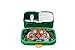 Mepal - Brotdose Kinder Campus - Bento Box Kinder - Brotdose Kinder mit Fächern & Gabel - Meal Prep Box mit Clip-Verschluss - BPA-frei & Spülmaschinenfest - 750 ml - Wild tiger