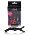 Framar Gator Grips Black Styling Hair Clips - Set of 4 Professional Hair Clips with Hair Styling and Sectioning - Wide Teeth & Durable for Hair Salon Quality Alligator Hair Clips - 4 x Hair Clip