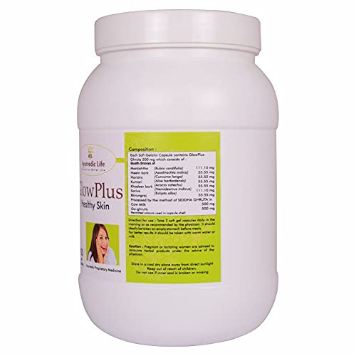 Image of Ayurvedic Life Glow Plus - 900 Capsules Pack of 5