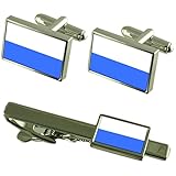Passende Manschettenknöpfe Tie Clip Box Set