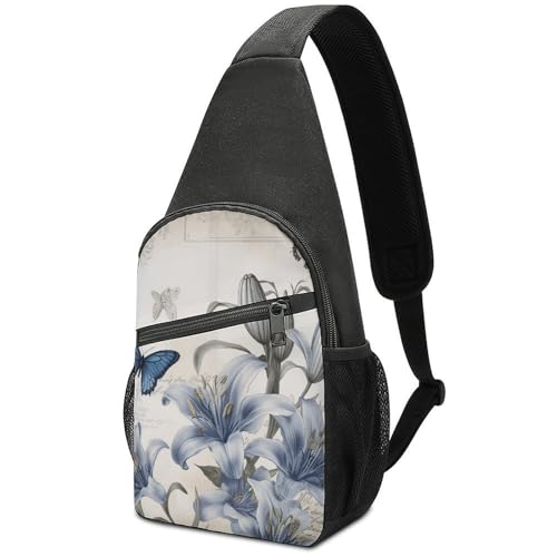 Mochila cruzada ligera para excursión y viaje unisex miniatura 1
