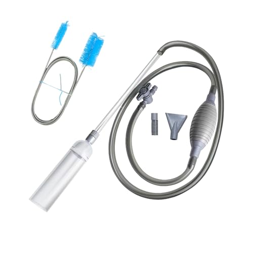 YDFVZR 66.9IN Siphon Gravel Vacuum,Fish Tank Cleaner Aquarium Fish Tank Changing Water Cleaning Gravel and Sand Supplies & Cleaning Tools