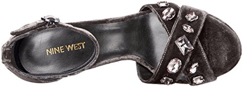 Talons Compensés Gris Nine West Callisto Idéals pour le Bureau et Sorties