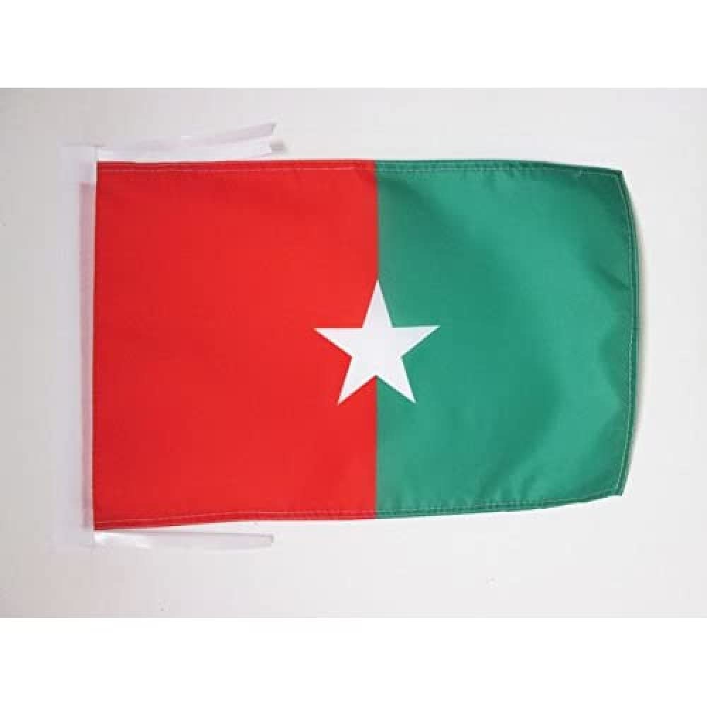 AZ FLAG - Jubaland State of Somalia Flag - 18'' x 12'' - 100% Polyester Juba Valley Small Banner with Two Cords - Fade Resistant - Vivid Colors - 18x12 in - 45x30 Cm โ image 1