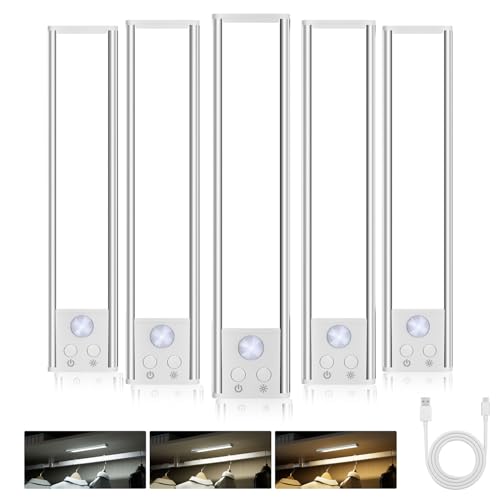 Diomart Under Cabinet Lights Wireless, Motion Sensor Night Lights, 4 Pack - image 1