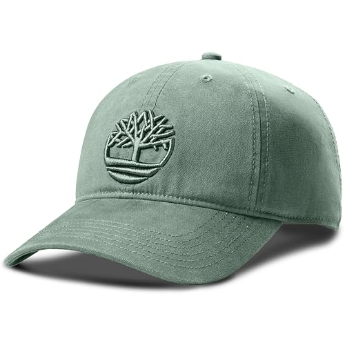 Image of Timberland Soundview Men's Baseball Cap - Cotton Canvas, Adjustable, Lightweight & Stylish Hat for Outdoor Activities