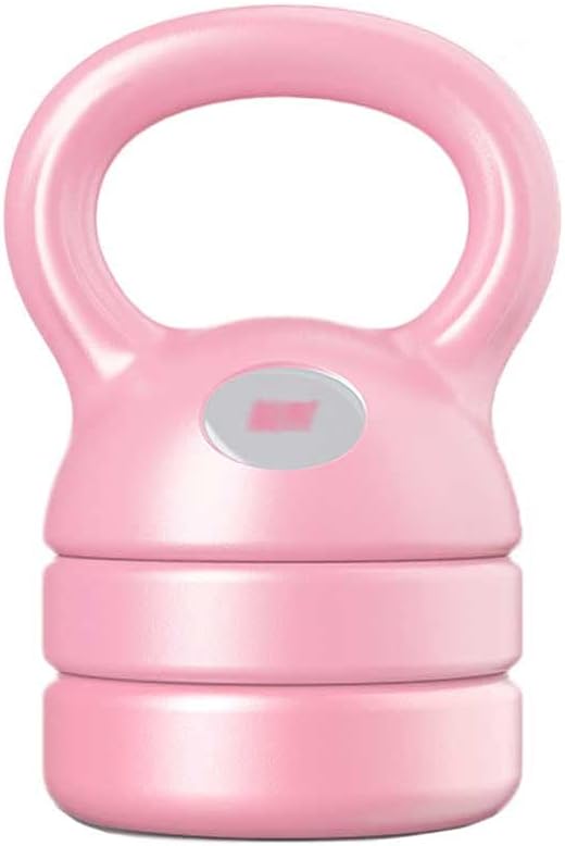 Kettlebell Lifting Workout Heavy Duty High Repetition Workouts Kettle Bell for Gym Home Fitness Adjustable 5-12 LB Weights ()