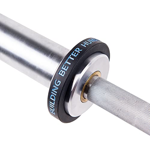 KingsBox Olympic Barbell Protector, Aufnahmeaufsatz, One Size Ringe, Werden Paarweise Verkauft (blau) Cover