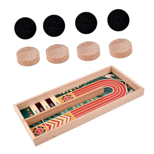 Jeu d'échecs de table en bois massif HEMOTON interactif pour toute la famille