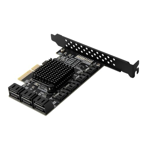 Carte PCIe 10 ports SATA pour créer un serveur de stockage NAS à la maison