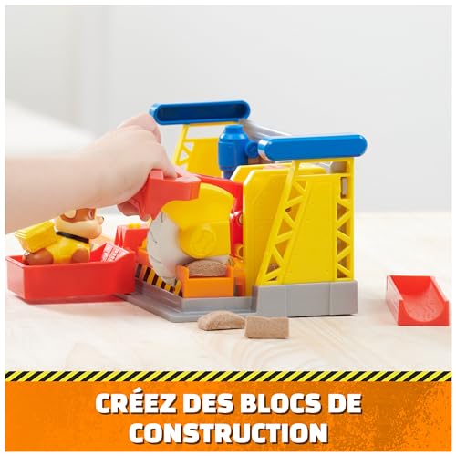 Ruben & Compagnie - Atelier De Ruben - Atelier Creatif De Construction - Figurine Pat Patrouille À Collectionner - avec Sable Magique Kinetic Sand - Pat Patrouille Jouet - Jouet Enfant 3 Ans Et +