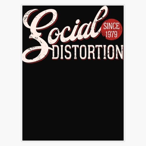 Social Distortion Band Tees California Rock grey Window Water Bottle Bumper Sticker Decal 5"