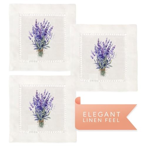 Servilletas de Tela Decorativas Jolitee 6x6 Pulgadas Pack 6 miniatura 3