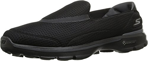 Skechers Performance Womens Go Walk 3 Unfold Walking Shoe,Black,8.5 M US