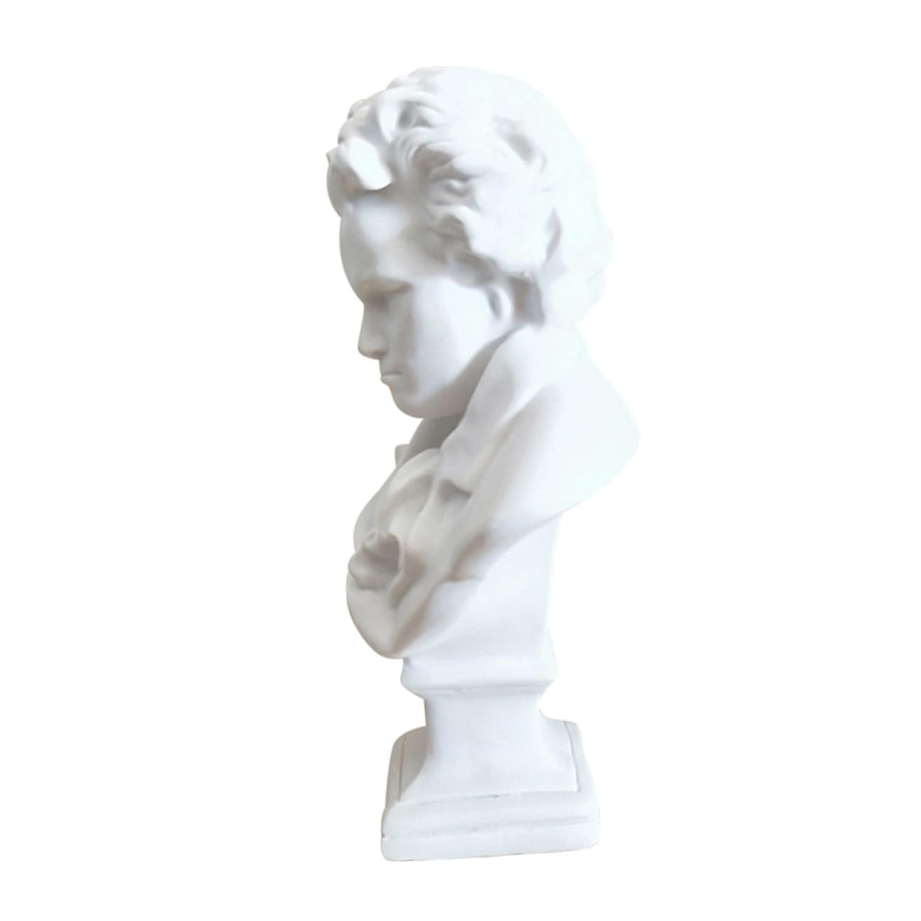 Ornement décoratif européen compositeur sous forme de statue en résine