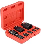 Socket Adaptor Set, 8Pcs Professional Impact Driver Convertor Reducer Converter Adapter Well Pack...