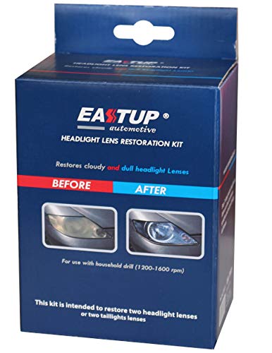 EASTUP Kit de restauración de Faros del automóvil