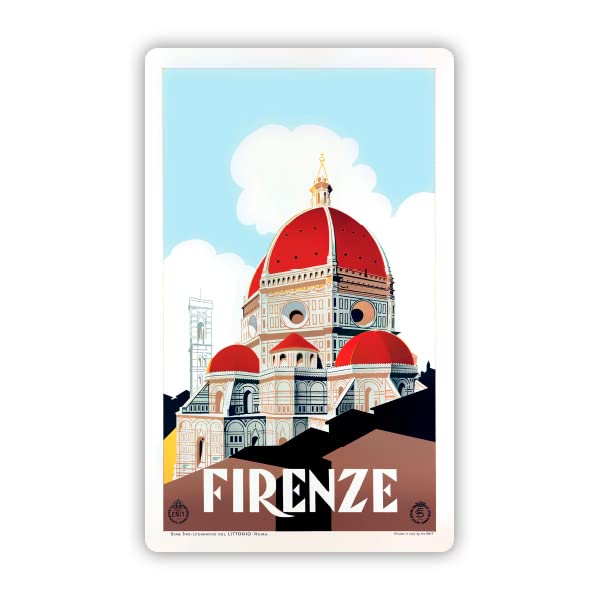 Amazon.com - Squiddy Firenze Florence Italy Vintage Travel - Vinyl