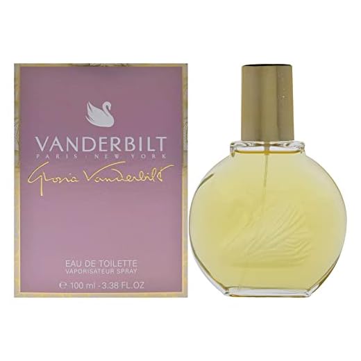 Gloria Vanderbilt N°1 Eau de Toilette en pulverizador de perfumes para mujer, 100 ml