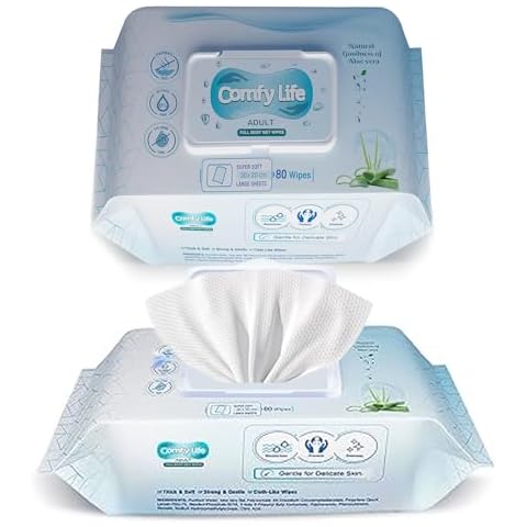Comfy Life Full Body Cleansing Wipes Cover