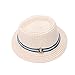 QQSA Las niñas de 18 Pulgadas Accesorios Muñeca Sombrero de Sol Americana recién Nacido Sombrero de Paja Hecho ạ Mano en Color Beige del bebé Juguetes Fit 43 c.m muñecas del bebé C499 (Color : Beige)