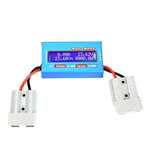 [Specifiche]: Tensione: 0-60 V, corrente: 0-100 A, carica: 0-65 Ah, energia: 0-6554 Wh.