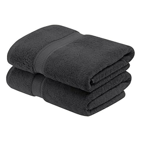 Home City 100% Cotton Charcoal Towel Set Cover