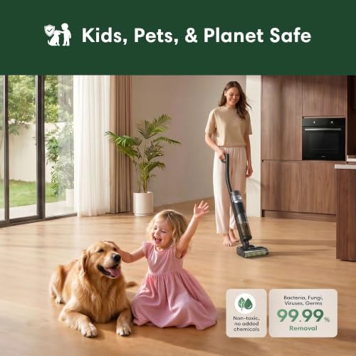 Image of Roomba Electro 5in1 Disinfecting Hard Floor Cleaner, Vacuum, Mop & Sanitize in One Pass, Cordless, Non-Toxic, Kills Germs & Bacteria, Continuous Self-Sanitizing Roller Mop, Heated Self-Cleaning Dock