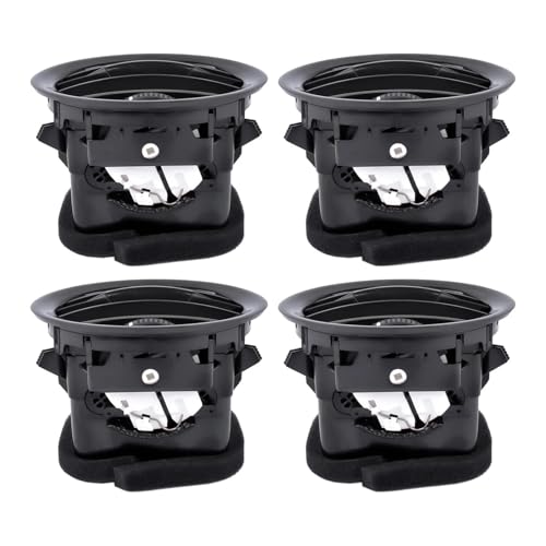 Rejilla de ventilación para Opel Corsa D 2007-2015 y Adam, boquillas de salida de aire 13417363, 4 uds