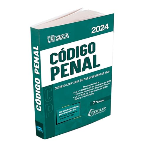 Código Penal 2024 - Série Lei Seca
