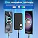 25W Super Fast Charging Portable Charger Power Bank with Built in Cable, 10000mAh Slim USB C Power Bank for Samsung Galaxy S26 Ultra/S26/S26+/S25 Ultra/S25/S24 Ultra/S24/S23 Ultra/S22 Ultra/Note 20