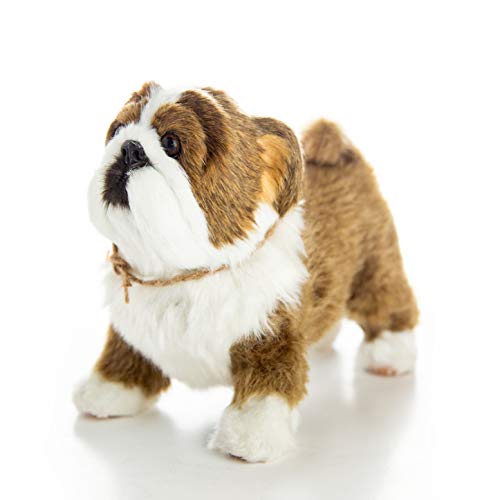 THE QUEEN'S TREASURES 18 Inch Doll Accessories, Officially Licensed Little House on The Prairie Jack The Bulldog, Comes with a Jute Rope Collar, Pet Companion Compatible for Use with American Girl