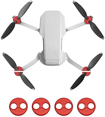Hsthe Sea 4 Pieces Aluminum Motor Cover Cap Motor Cover Engine Protector Motor Cover Guard Cap for DJI Mavic Mini/Mini SE Drone Accessory - Image 4