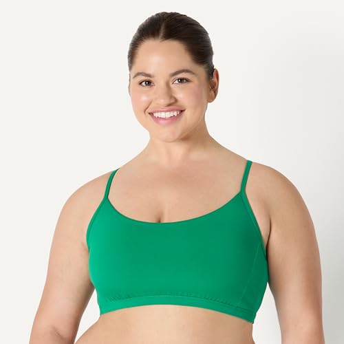 Image of Amazon Essentials Women's Active FormFlex Buttery Soft Light Support Y-Back Thin Strap Moisture Wicking Yoga Sports Bra