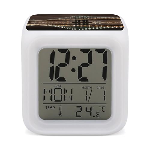 Réveil numérique pour les gros dormeurs avec affichage LED - 2