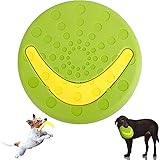 【Talla】El tamaño del juguete Frisbee para perros es de 23,5 cm * 2,8 cm,adecuado para perros medianos y grandes.Cuando tu perro tenga sed,incluso puedes darle la vuelta y usarlo como un tazón para beber.