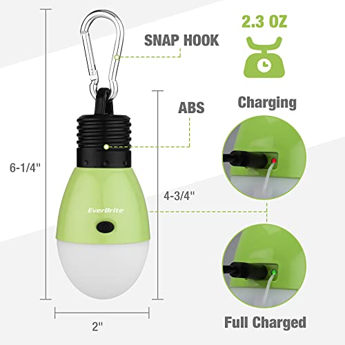 Everbrite E101104 Rechargeable Camping Light,Portable Tent Lantern,3 Lighting Modes thumb #1