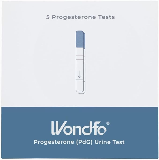 Wondfo Progesterone Metabolite Test PdG Test Strips to Confirm Ovulated