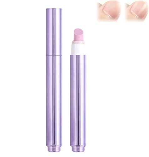 Lápiz para el cuidado de las uñas 3 en 1 (actualizado 2025), aceite para cutículas, empujador de cutículas con punta de cerámica para padrastros, dañadas, hidratante, fortalece y abrillanta (1)