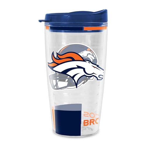 Image of Rico Industries NFL Football Double Wall Classic 16oz Or 20oz Tritan Tumbler W Lid